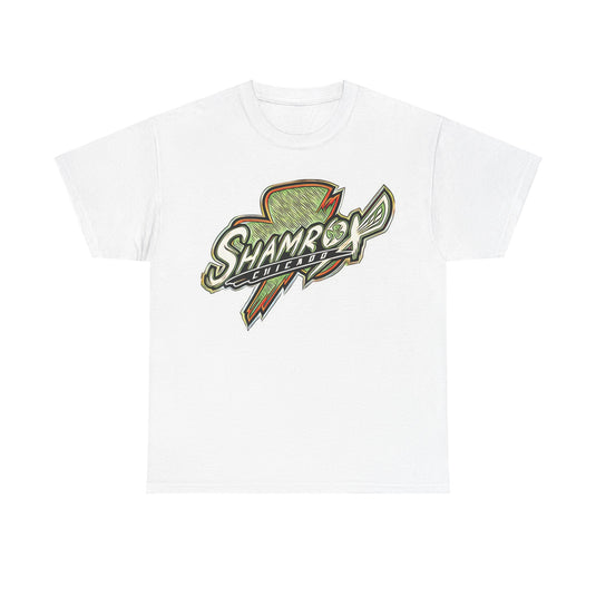 Chicago Shamrox Lacrosse Nostalgic Retro Logo T-shirt