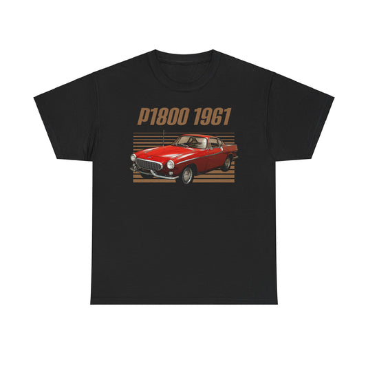 Volvo P1800 1961 Nostalgic Automobile Car T-shirt