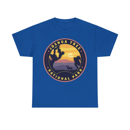 Joshua Tree National Park California Round Logo T-shirt