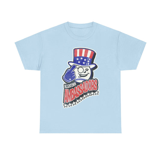 Allentown Ambassadors Nostalgic Retro Baseball T-shirt