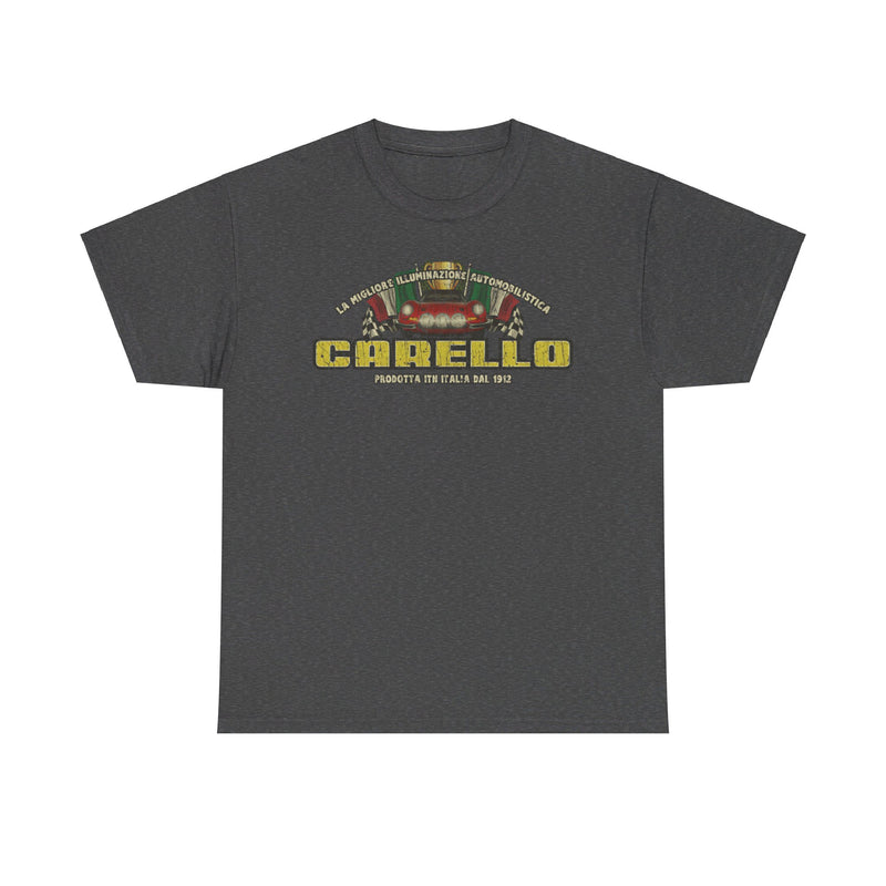 Load image into Gallery viewer, Carello High Performance Lighting 1912 Car T-shirt
