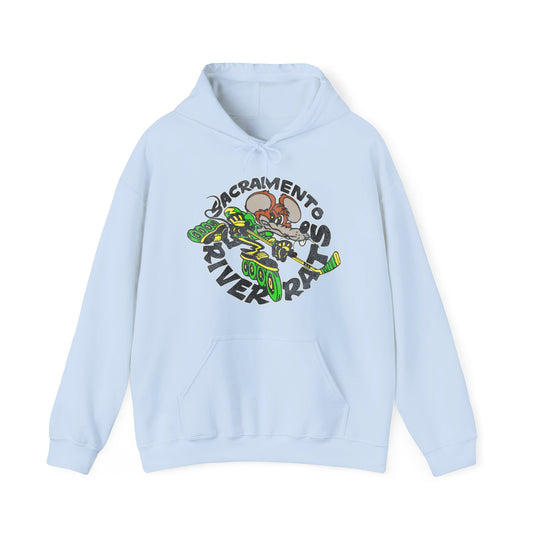 Sacramento River Rats Roller Hockey Nostalgic Pullover Hoody