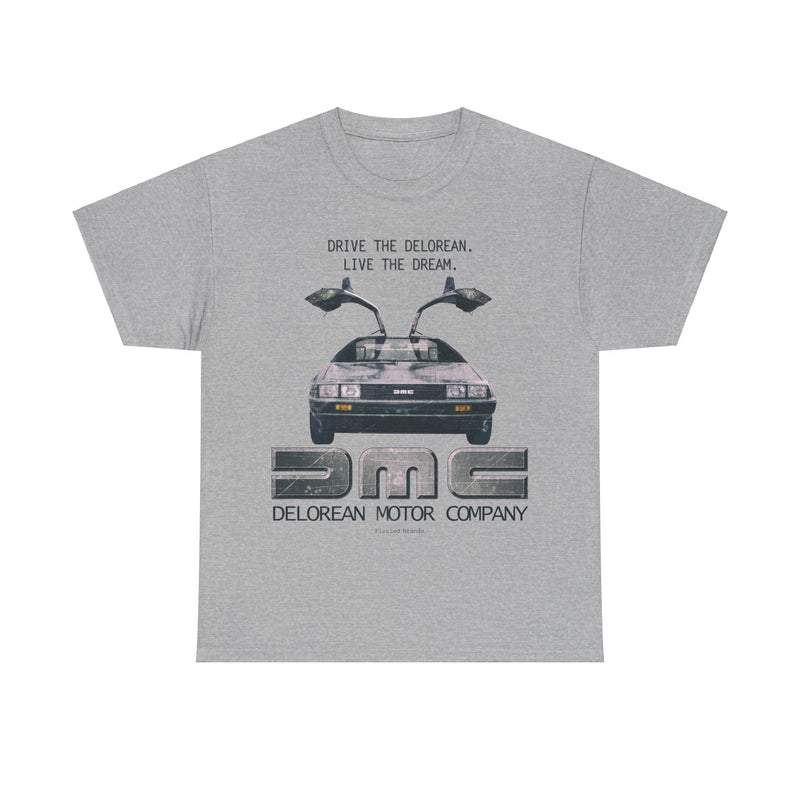 Load image into Gallery viewer, Delorean Motor Company Nostalgic Retro Logo Car T-shirt
