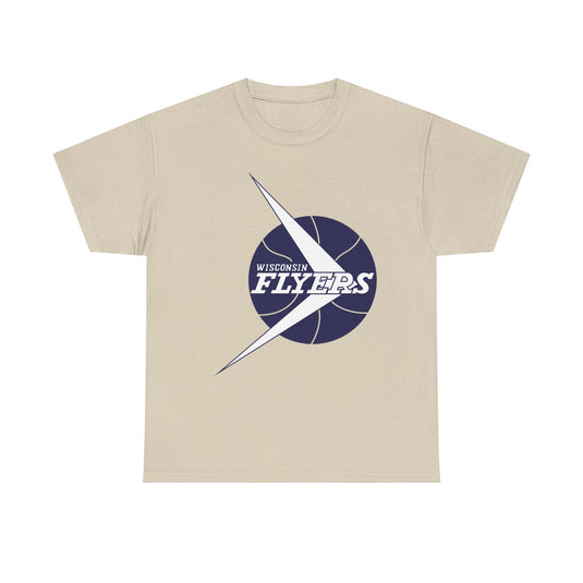 Wisconsin Flyers CBA Basketball 1982-1987 T-shirt