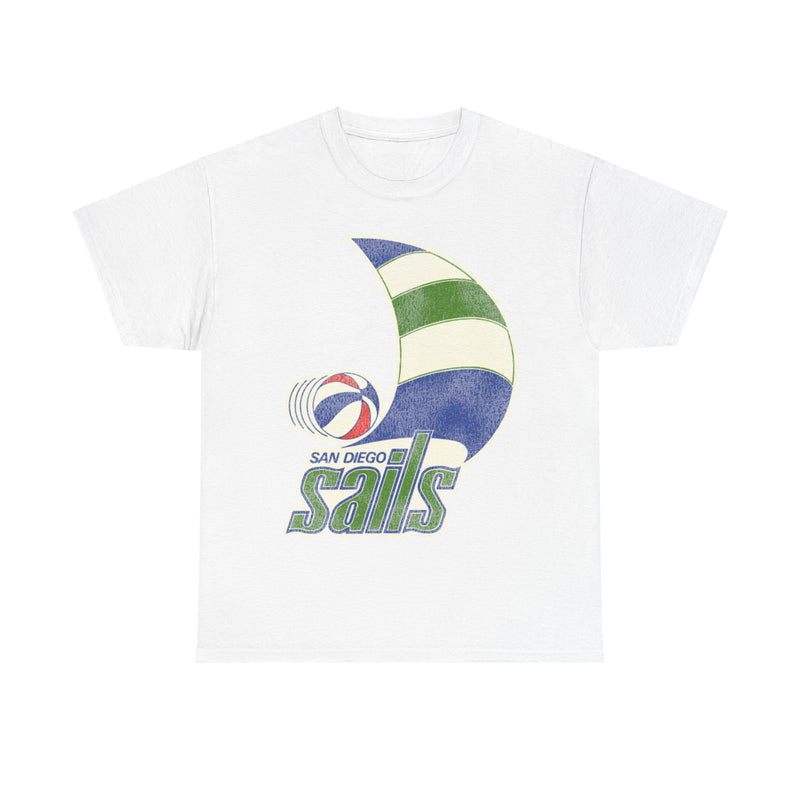 Load image into Gallery viewer, San Diego Sails Basketball Team Nostalgic Retro T-shirt
