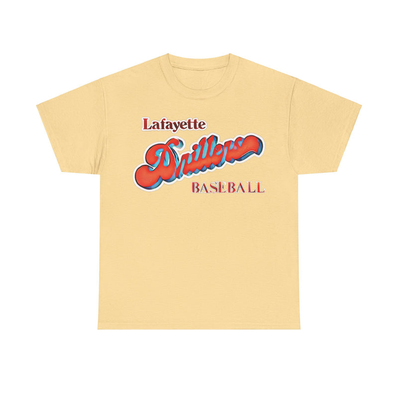 Load image into Gallery viewer, Lafayette Drillers Louisiana Baseball Team T-shirt
