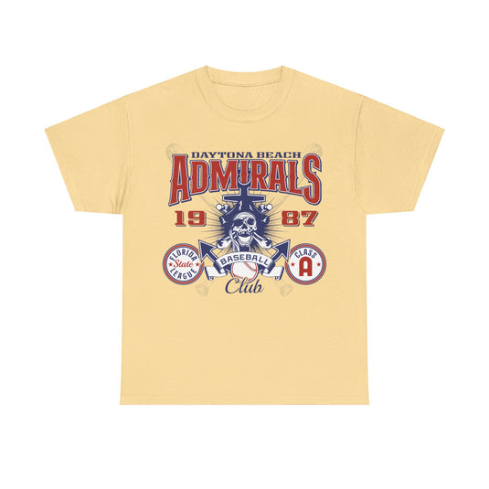 Daytona Beach Admirals Florida Baseball Team T-shirt