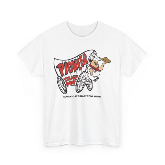 Pioneer Take Out So Good It's Habit Forming Vintage Logo T-Shirt