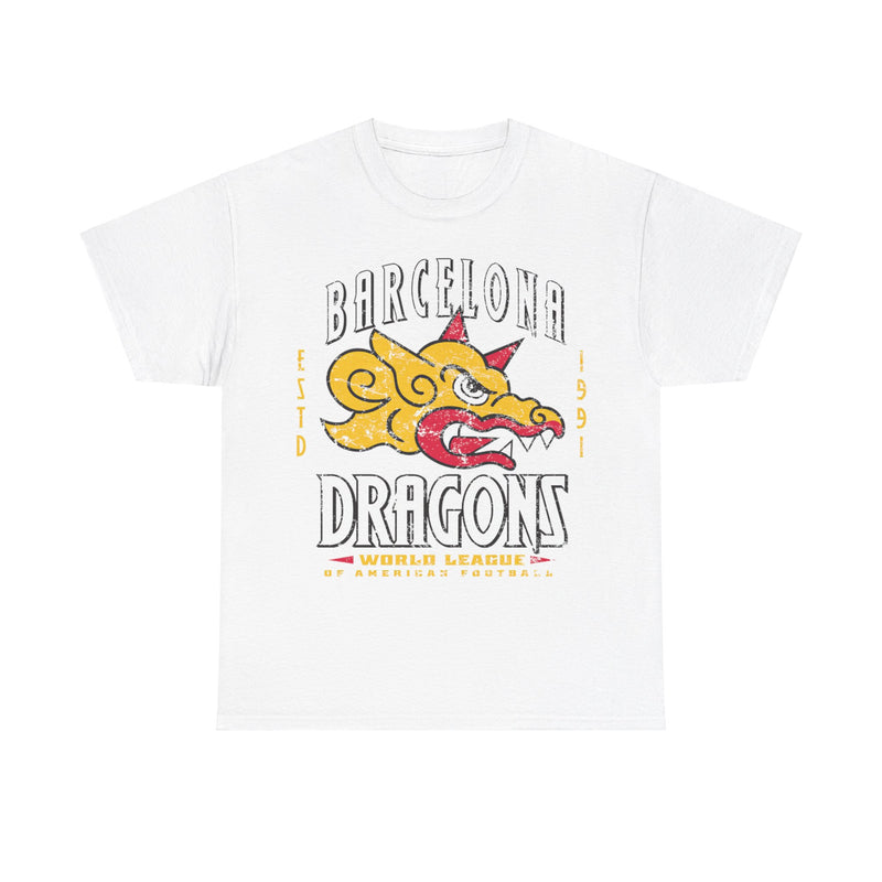 Load image into Gallery viewer, Barcelona Dragons Est 1991 Spain Football Team T-shirt
