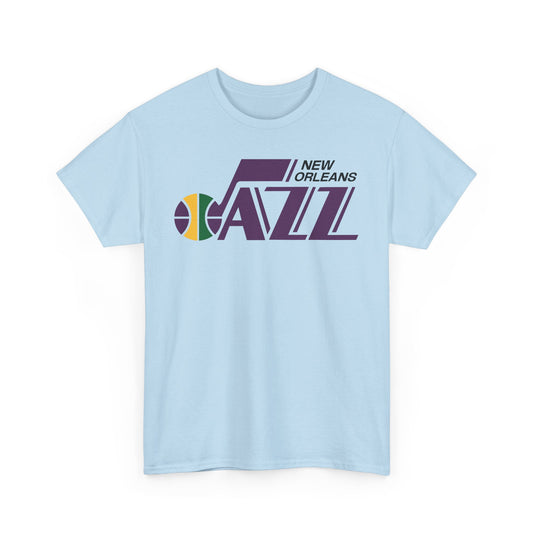 New Orleans Jazz Louisiana Basketball 1974-1979 T-shirt