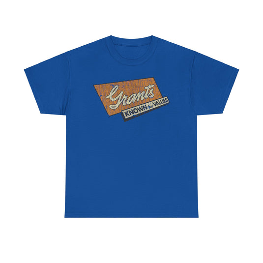 WT Grant Retail Store Grants Known For Values T-shirt