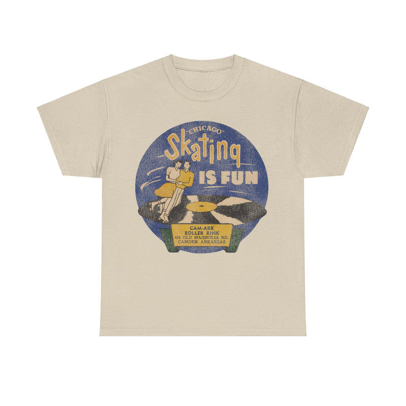 Load image into Gallery viewer, Skating is Fun Cam-Ark Roller Rink Skating Park T-shirt
