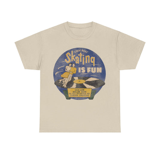 Skating is Fun Cam-Ark Roller Rink Skating Park T-shirt