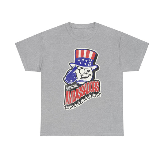 Allentown Ambassadors Nostalgic Retro Baseball T-shirt