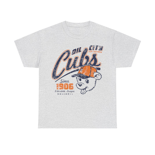 Oil City Cubs Est 1906 Pennsylvania Baseball T-shirt