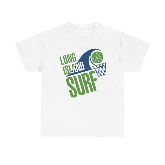 Long Island Surf United States Basketball League New York 1991-2001 T-shirt