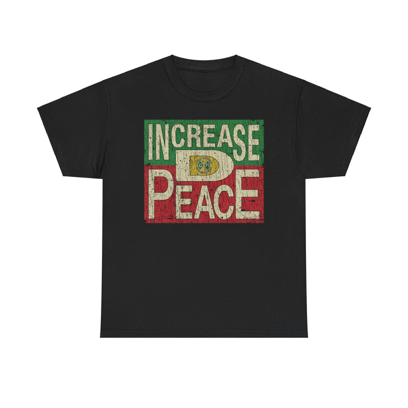 Load image into Gallery viewer, Increase D Peace 1992 Political Logo T-shirt
