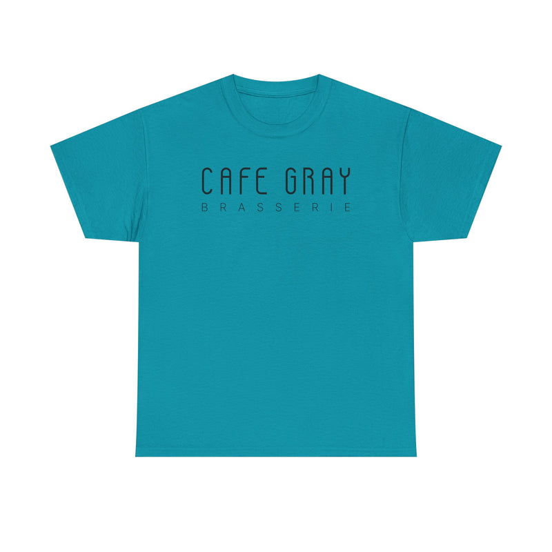 Load image into Gallery viewer, Café Gray T-Shirt - Fine Dining Restaurant Industry Defunct Logo Tee
