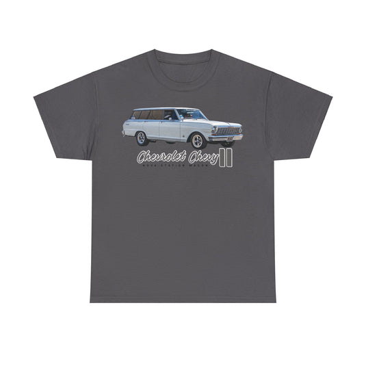 1965 Chevrolet Chevy II Nova Station Wagon Car T-shirt