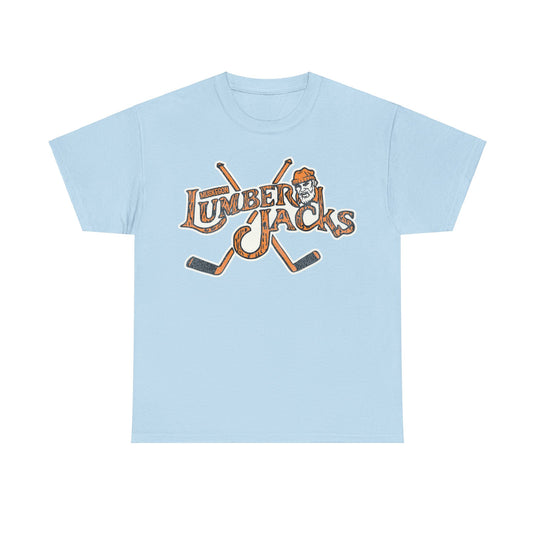 Muskegon Lumberjacks Logo Michigan Hockey Team T-shirt