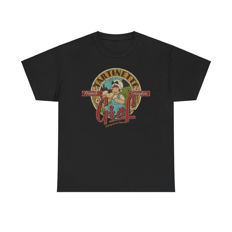 Load image into Gallery viewer, Graf French Gruyre Cheese Nostalgic T-shirt
