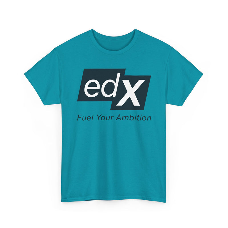 Load image into Gallery viewer, EdX T-Shirt Defunct Online Education Platform Fuel Your Ambition Learning Tee
