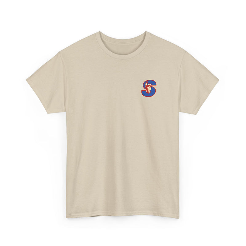 Load image into Gallery viewer, Springfield Indians Hockey Team Nostalgic 2 sided T-shirt
