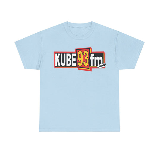 Kube 93 FM Seattle Washington Logo Radio Station T-shirt