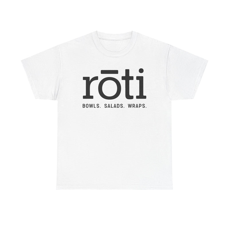 Load image into Gallery viewer, Roti Modern Mediterranean T-Shirt Defunct Restaurant Bankrupt Logo Tee
