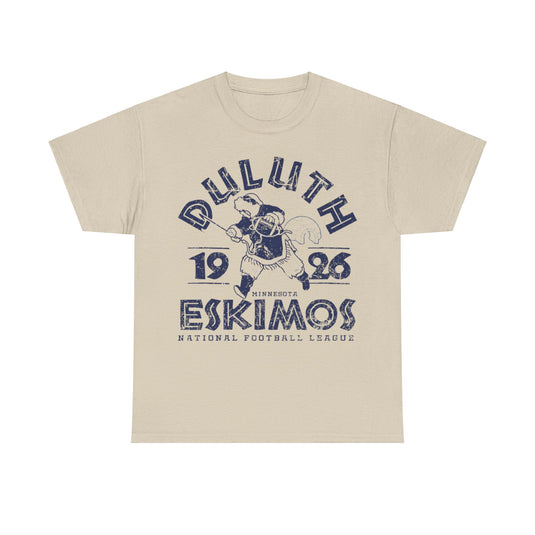 Duluth Eskimos Minnesota 1926 Nostalgic Retro Football T-shirt