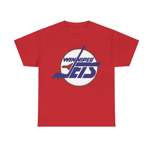 Winnipeg Jets Logo Hockey Team T-shirt