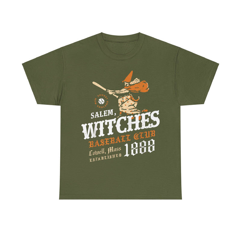 Load image into Gallery viewer, Salem Witches Massachusetts Nostalgic Retro Baseball Team T-shirt
