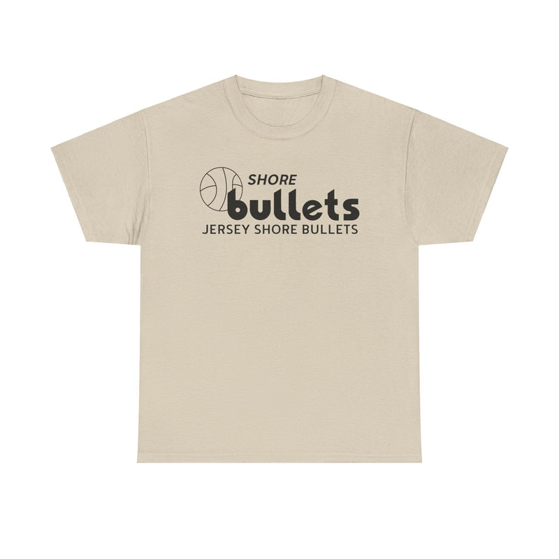 Load image into Gallery viewer, New Jersey Shore Bullets Continental Basketball 1976-1979 T-shirt
