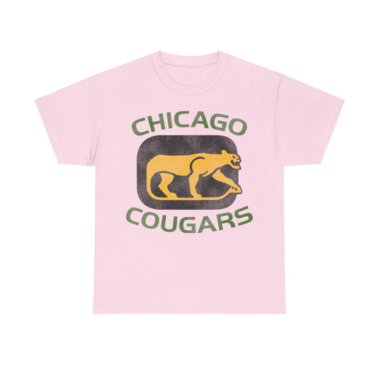 Chicago Cougars Illinois Ice Hockey T-shirt