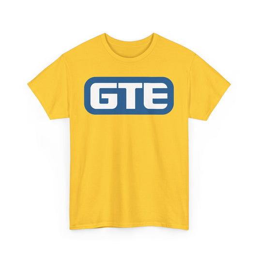GTE Telecommunications Logo Vintage Phone Company T-Shirt