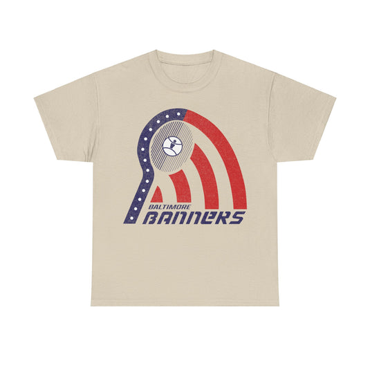 Balitmore Banners World Team Tennis Retro Nostalgic T-shirt