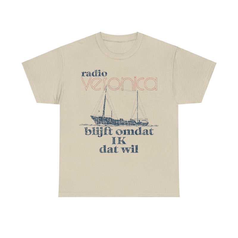 Load image into Gallery viewer, VRON Radio Veronica 1960 Music Station T-shirt
