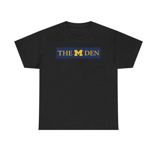 The M Den T-Shirt Defunct Michigan Store Bankrupt Company Logo Tee
