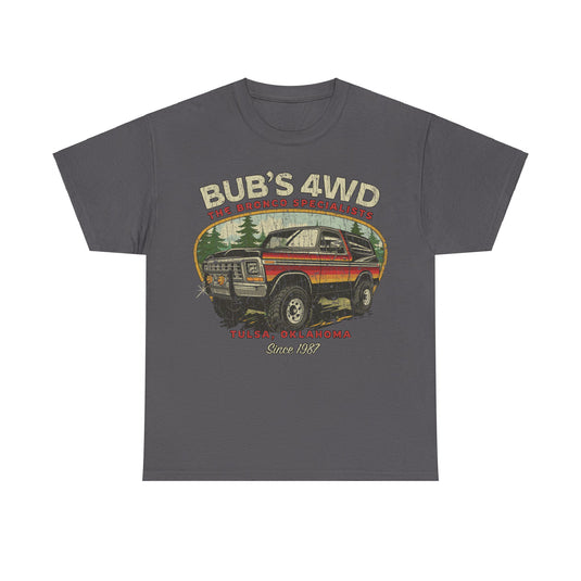 Bubs 4WD Est 1987 Retail Store Tulsa Oklahoma T-shirt