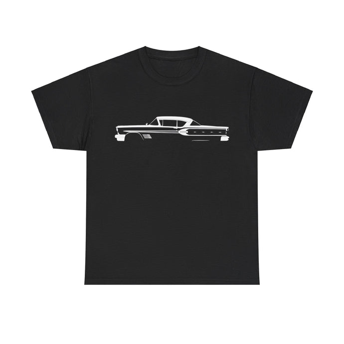 Pontiac Bonneville Custom Sport Coupe 1958 Silhouette Car T-shirt