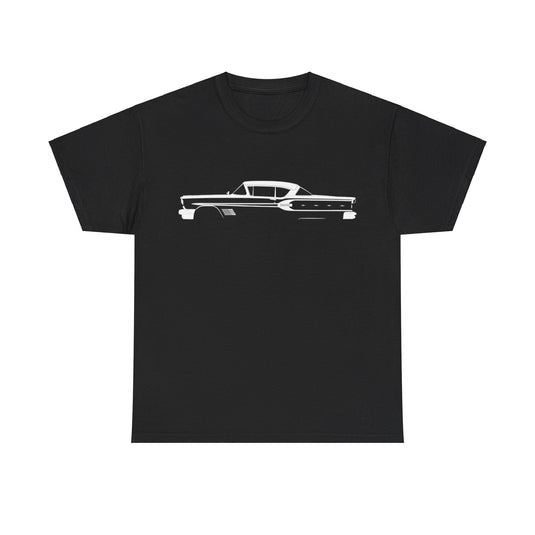 Pontiac Bonneville Custom Sport Coupe 1958 Silhouette Car T-shirt