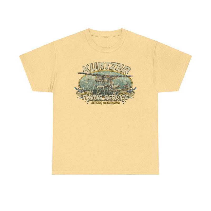 Load image into Gallery viewer, Kurtzer Flying Service 1928 Seattle Washington T-shirt
