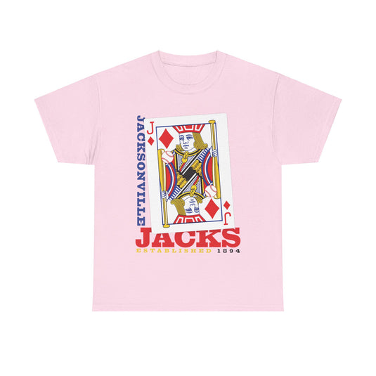 Jacksonville Jacks Est 1894 Texas Baseball T-shirt