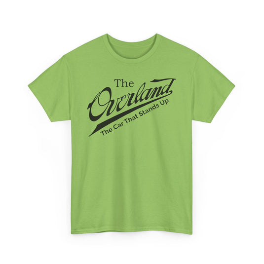 Overland The Car That Stands Up Classic Script Logo T-shirt