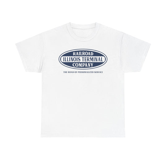 Illinois Terminal Personalized Service Railroad Logo Train T-Shirt