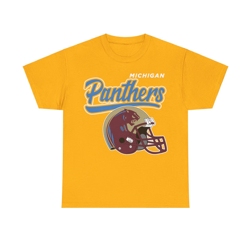 Load image into Gallery viewer, Michigan Panthers Football Team T-shirt
