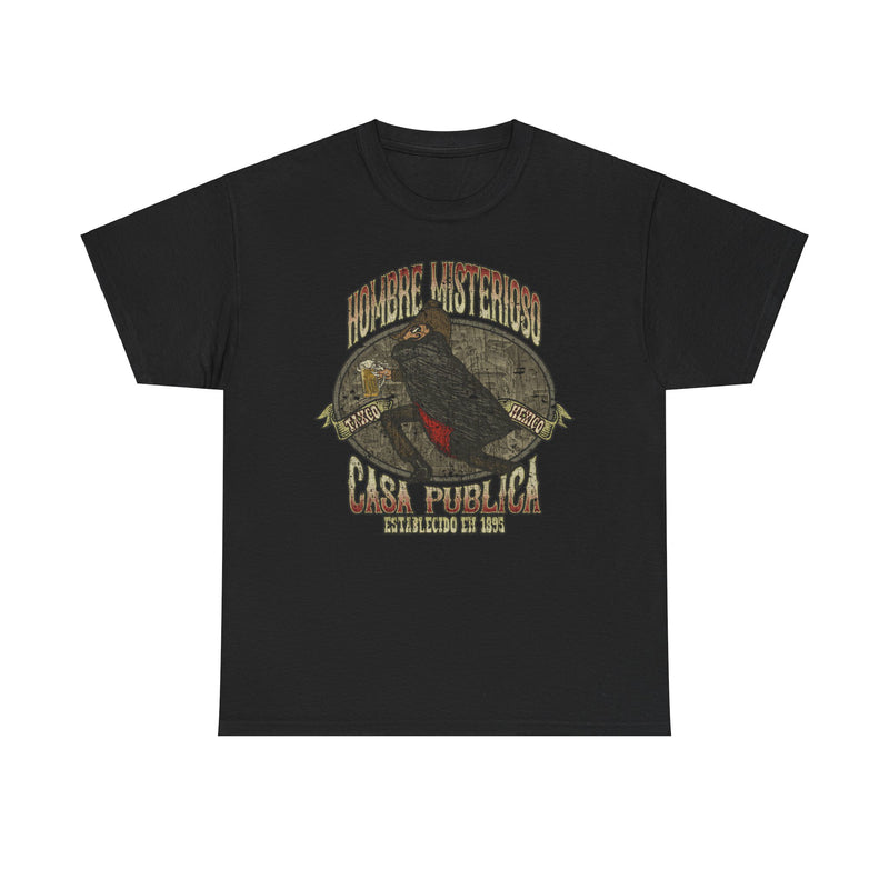 Load image into Gallery viewer, El Hombre Misterioso Taxco Mexico Restaurant T-shirt
