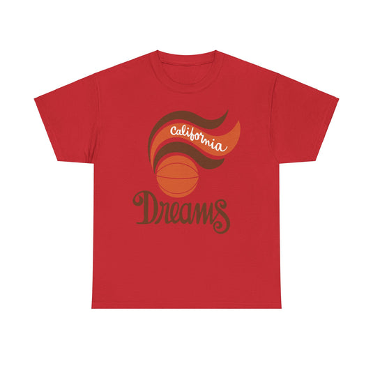 California Dreams Womens Professional Basketball League '79-80 T-shirt