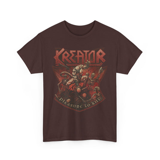 Pleasure to Kill 1986 Kreator Music Album T-shirt