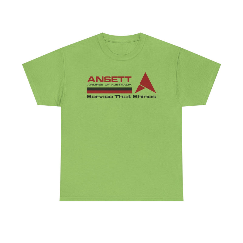 Load image into Gallery viewer, Ansett Airlines of Australia Red Triangle Service That Shines T-shirt
